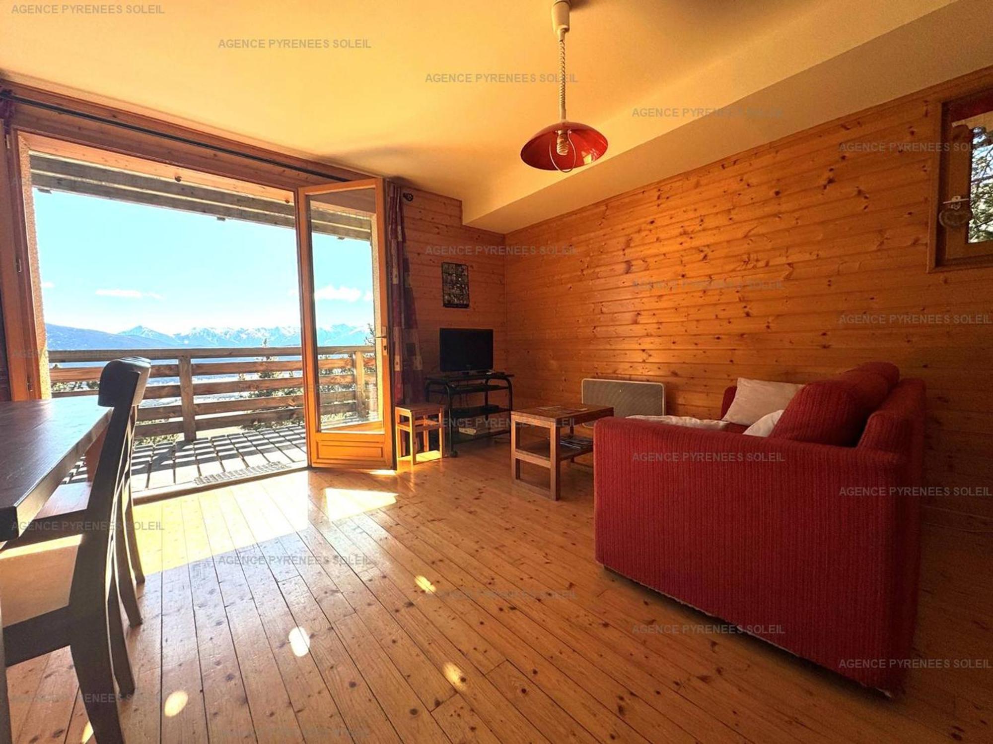 F4 Bas De Chalet Avec Terrasse Et Parking - Les Angles - Fr-1-295-143 Buitenkant foto